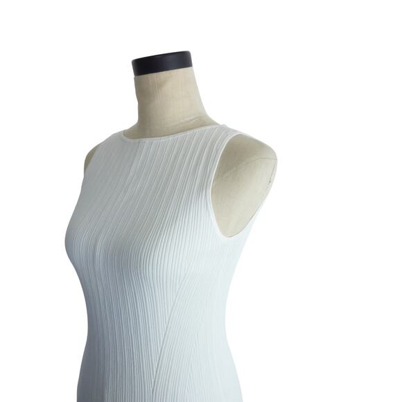NWT Aritzia Babaton Establish Dress Boat Neck White Size Small - Picture 5 of 7